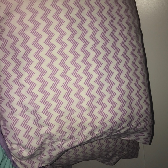 Queen size purple and blue bedding - Picture 4 of 4